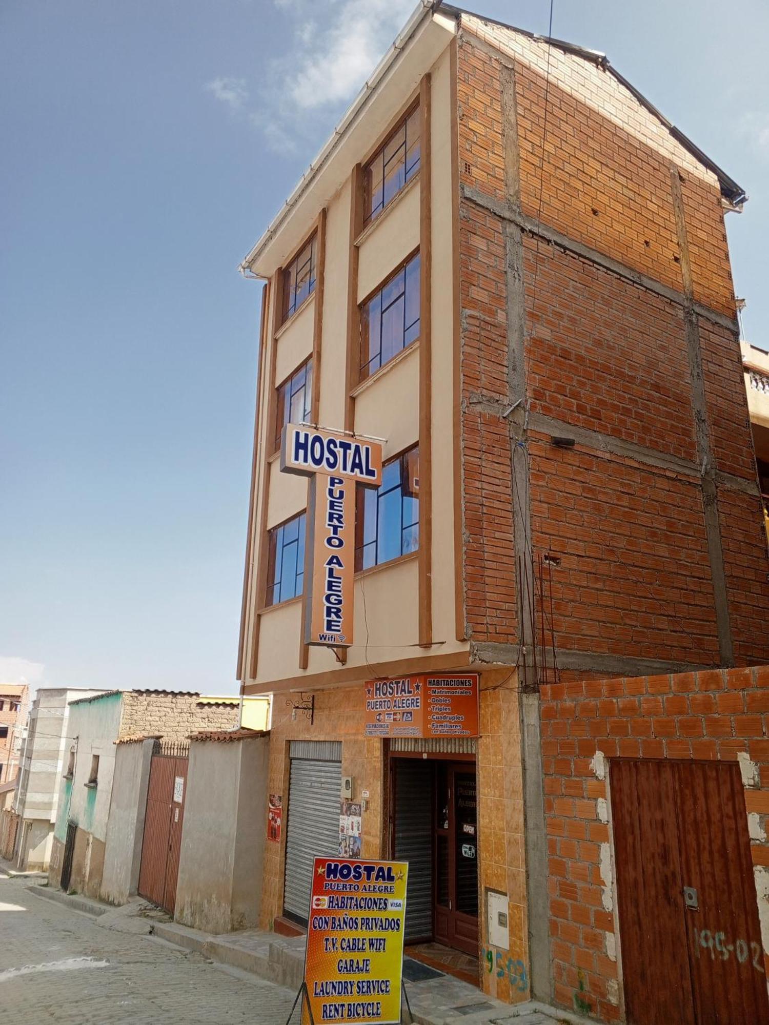Hostal Puerto Alegre Copacabana  Exterior photo
